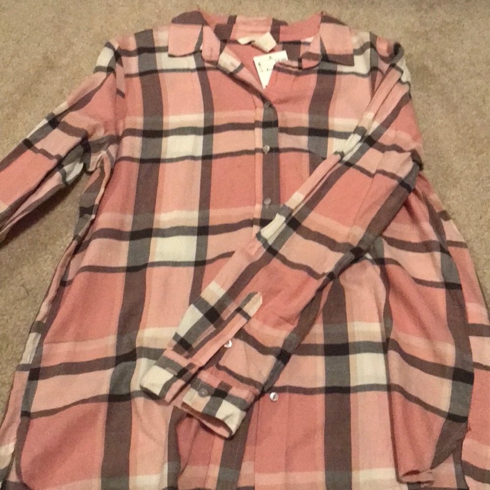 H&M plaid shirt